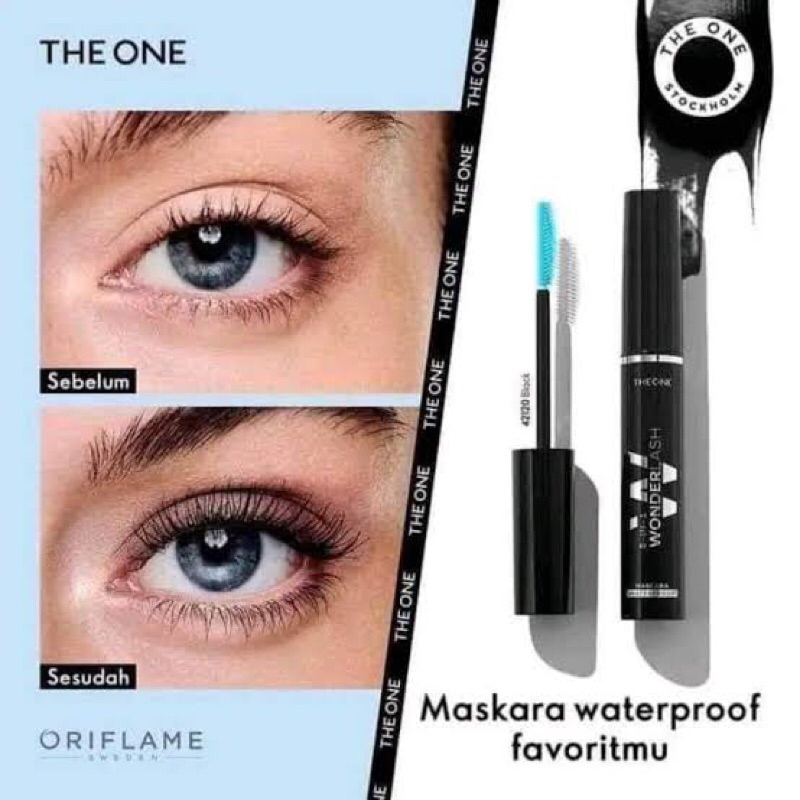 mascara oriflame the one 5-in-1 Wonder Lash Mascara Waterproof