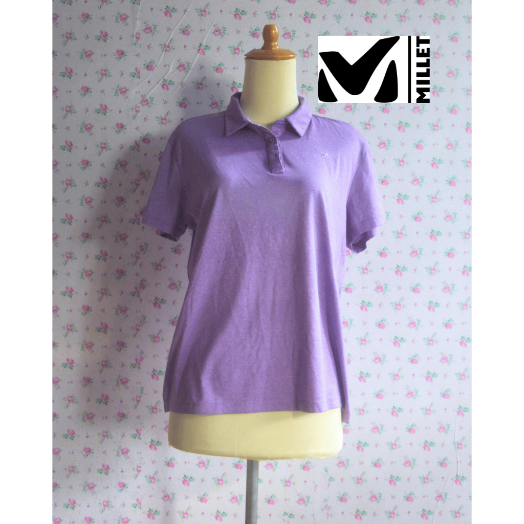 Millet Baju Kaos Polo Berkerah - Kaos Drifit