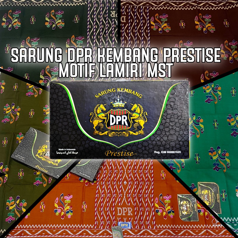 SARUNG DPR KEMBANG MOTIF LAMIRI MST