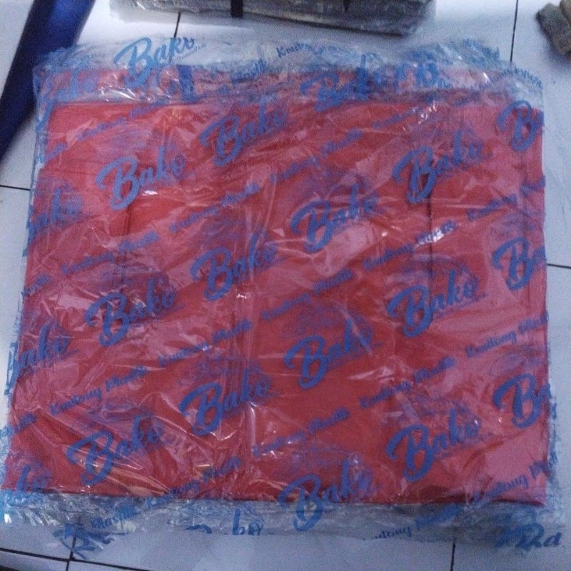 Kantong kresek jumbo merah kresek besar untuk sampah uk 40x60