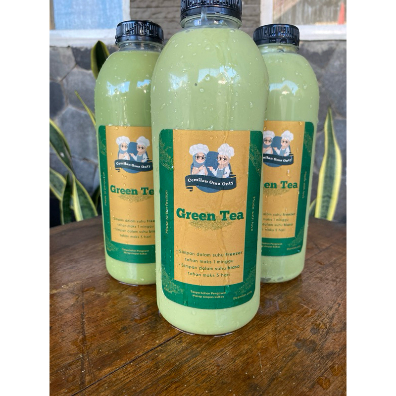 

Green Tea 1 Liter | Minuman Botol Cemilan Oma Onty