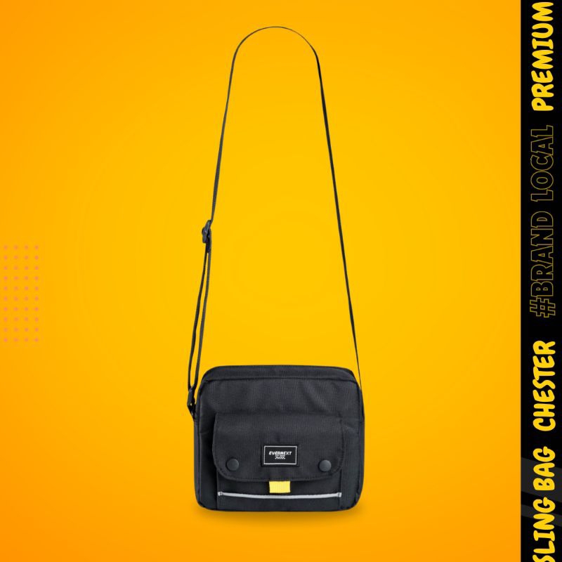 Sling Bag Chester Tas Selempang Bahu Pria Wanita Unisex Terbaru Ringan