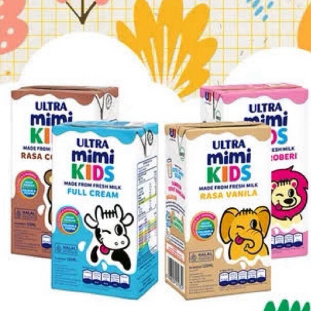 

ULTRA MIMI KIDS SUSU UHT 125ML