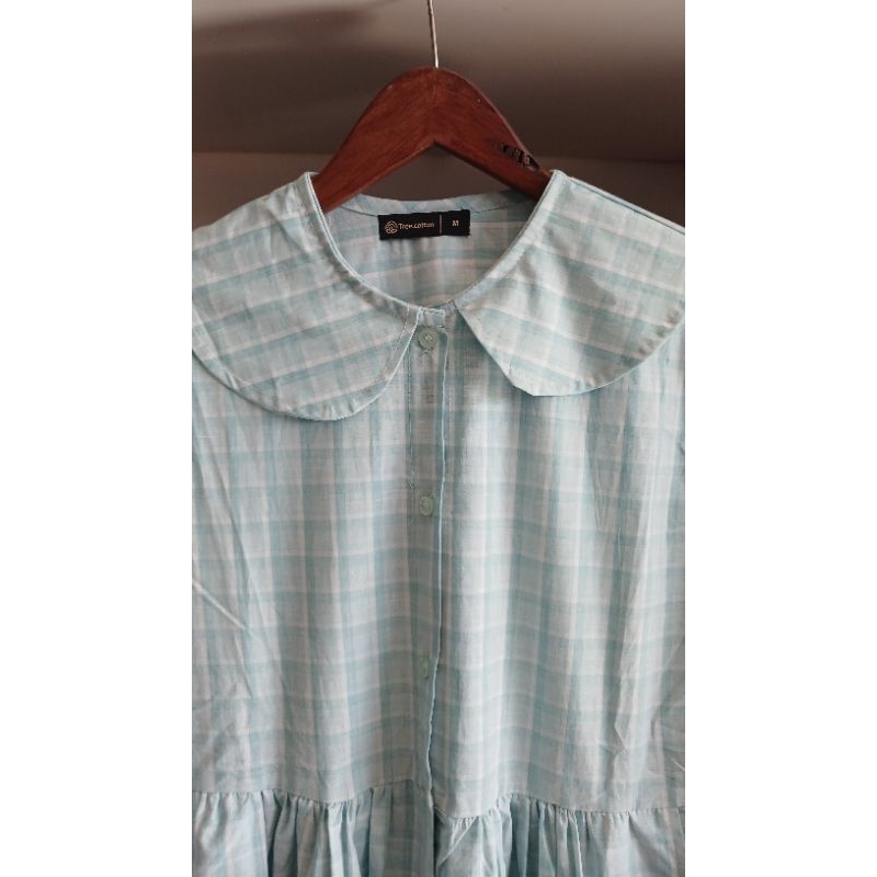 Gamis Motif Kotak kotak