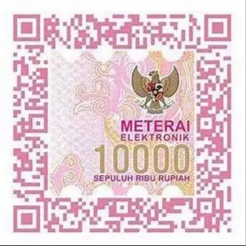 

Materai digital E-Materai