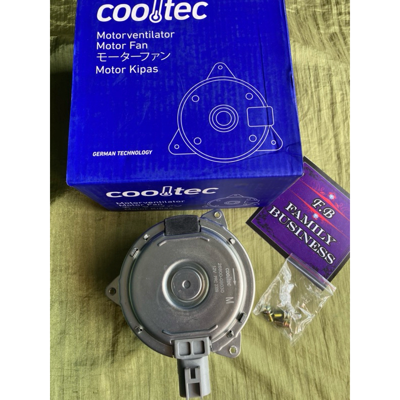 Motor Fan / Motor Kipas ALL NEW VIOS Gen 3 / SIENTA merek COOLTEC Denso