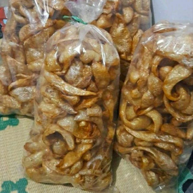 

Kerupuk Kulit Rambak Kulit Kerbau 500 Gram