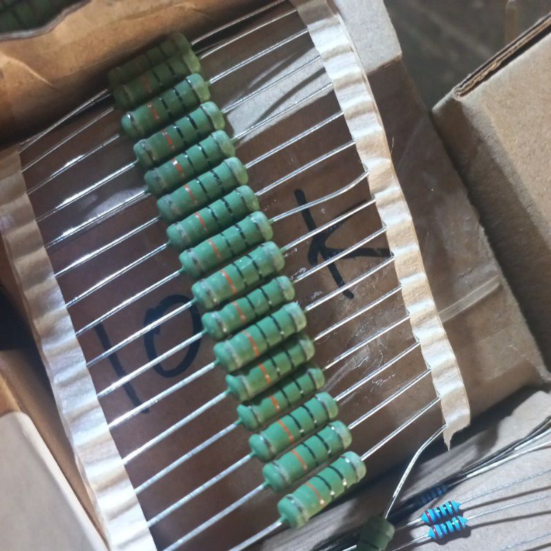 resistor 100k 2watt metal film