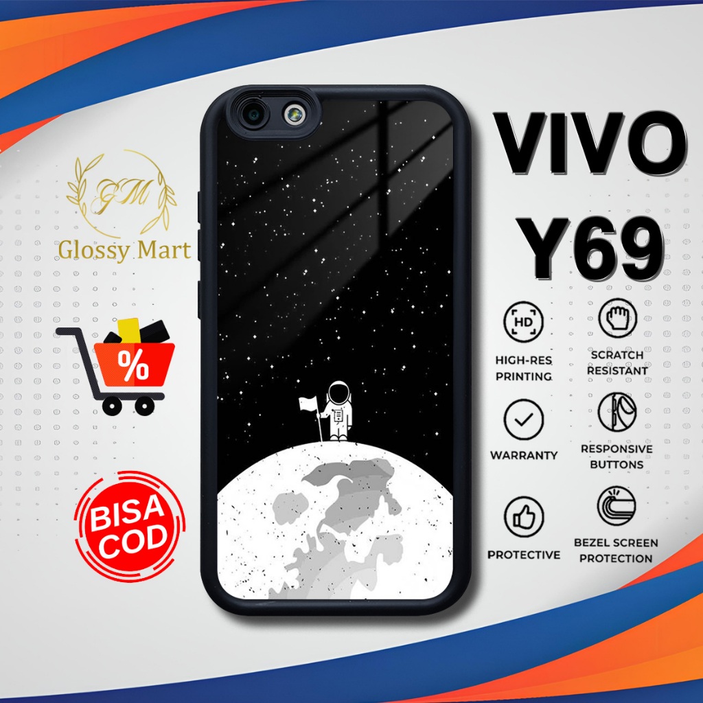 Casing Vivo Y69 Astronot Hardcase Softcase Glossy Termurah Terlaris Case Vivo Y69 Terbaru Premium