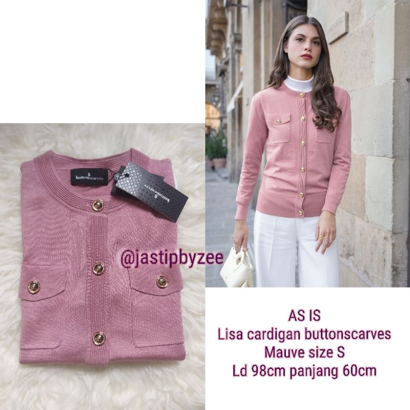 LISA CARDIGAN BUTTONSCARVES