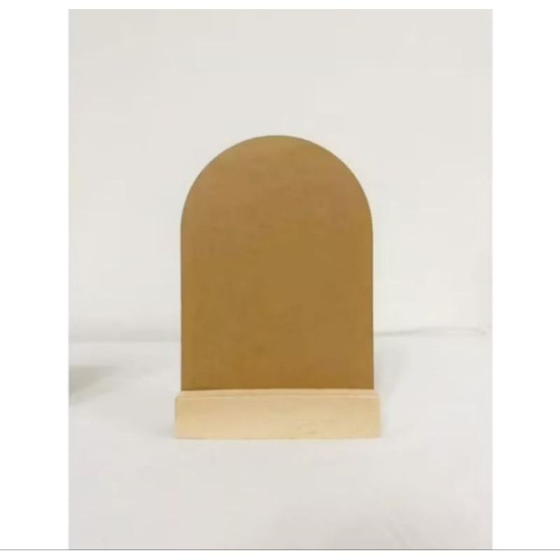 Acylic / Akrilik bening dome / stand kayu akrilik / akrilik bulat akrilik lingkaran