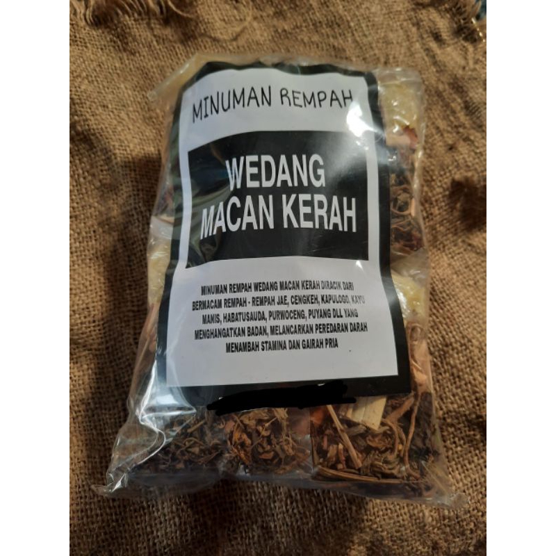 

wedang macan kerah, minumah rempah, menghangatkan badan menambah stamina dan gairah pria/ RAMUAN HERBAL/ Jamu Tradisional/ Antioksidan