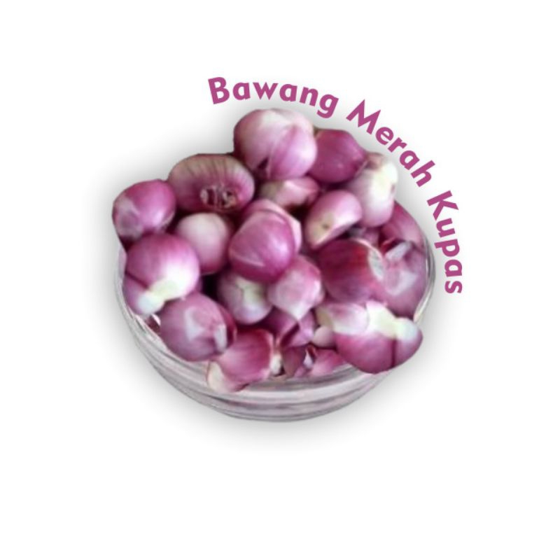 

bawang merah kupas