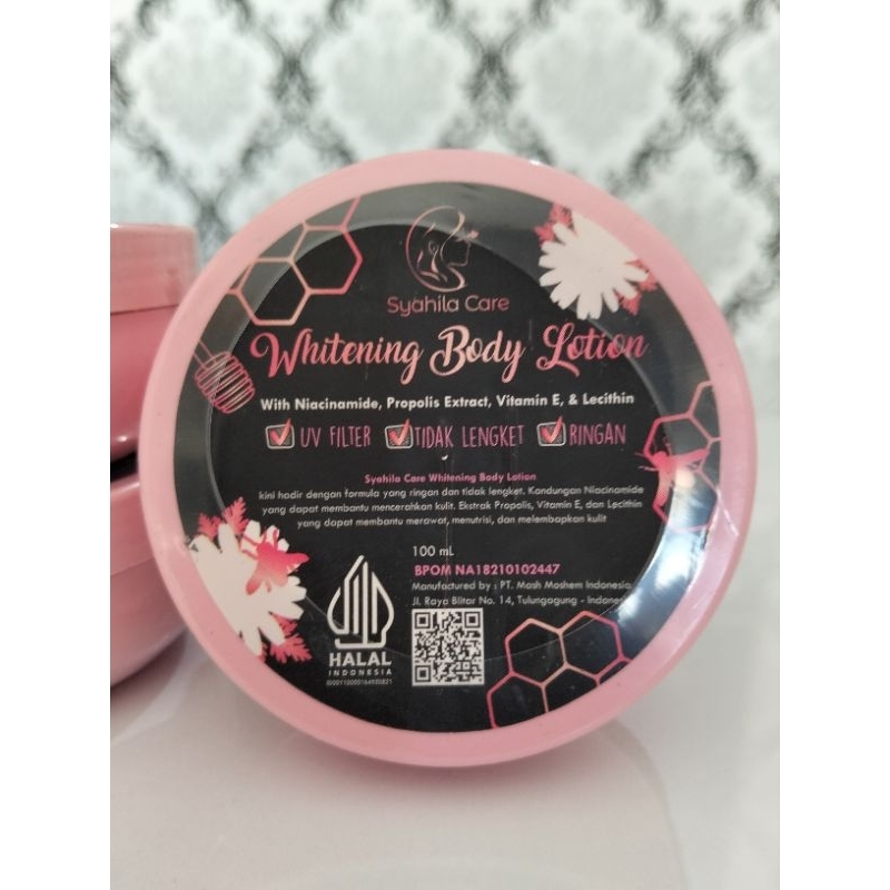 Syahila care whitening body lotion 100ml
