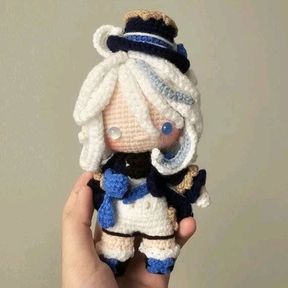 Furina Amigurumi (Boneka Rajut Furina) Genshin Impact