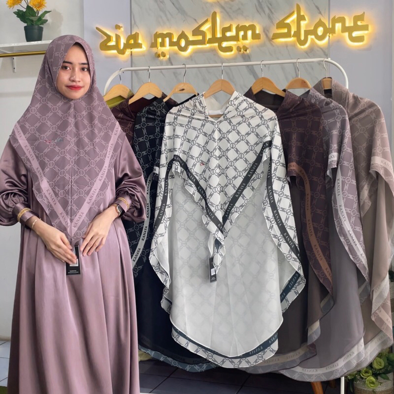 KHIMAR LAMIA - BY KANAYA /Khimar Kanaya Termurah/ Khimar Kanaya/Khimar Banjarmasin/Khimar/Khimar sya