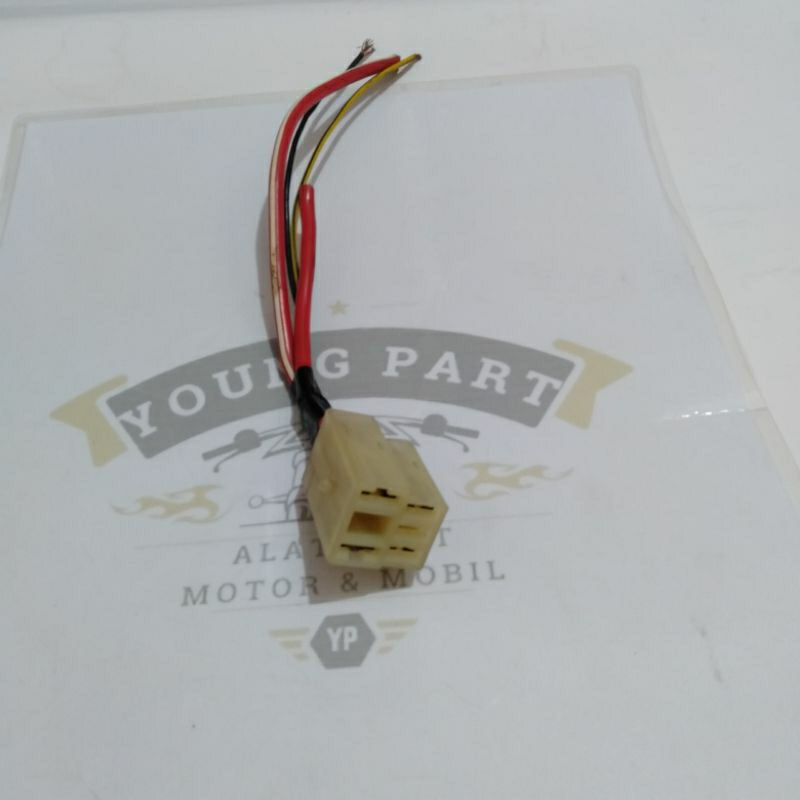 Soket Bendit Switch Stater Beat Vario mio Kharisma dll Original potongan dari kabel accu