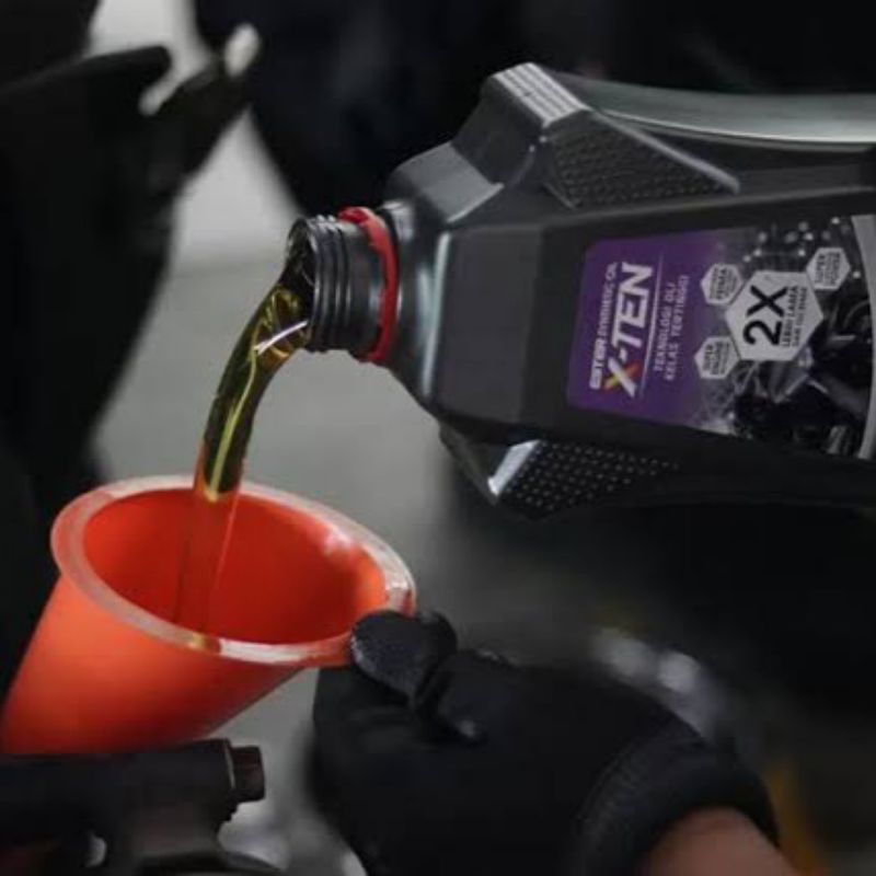 Oli Xten 10W40 1 Liter Super Matic Oil Vario Aerox Nmax Ester Technology PCX Fazzio Honda Adv Yamaha