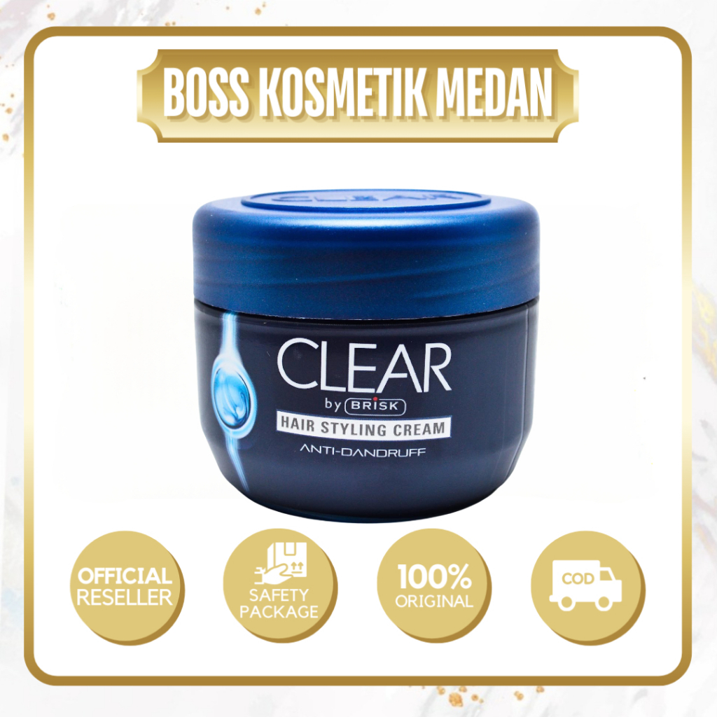 Clear by brisk hair styling cream 100 g