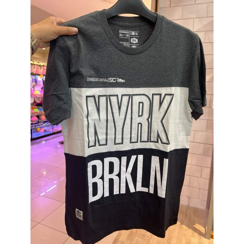 kaos lengan pendek pria katun by sharks original