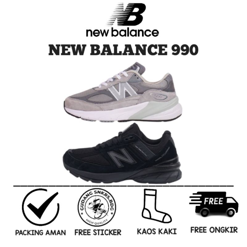 (GUDANGSNKRS) NB 990 V6 Grey