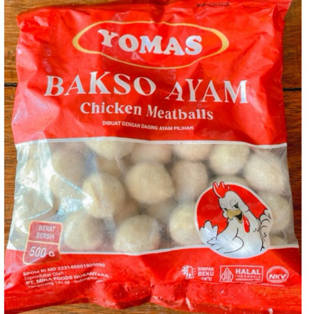 

BAKSO AYAM YOMAS (500GRAM)