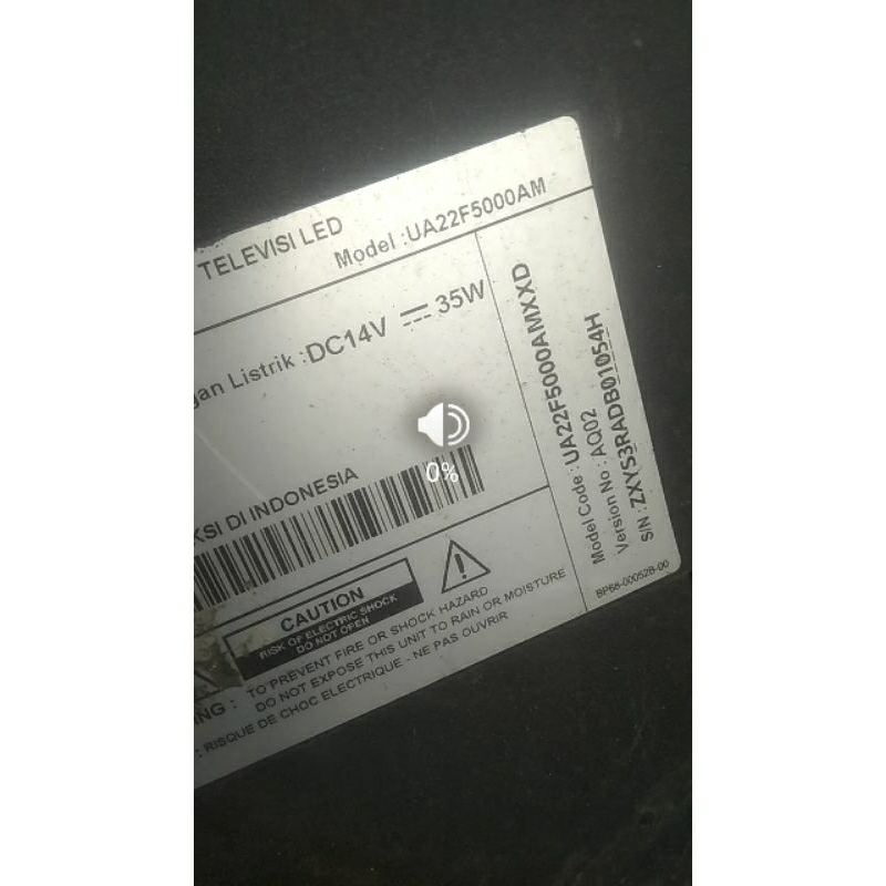 Mesin TV Samsung 22 inch