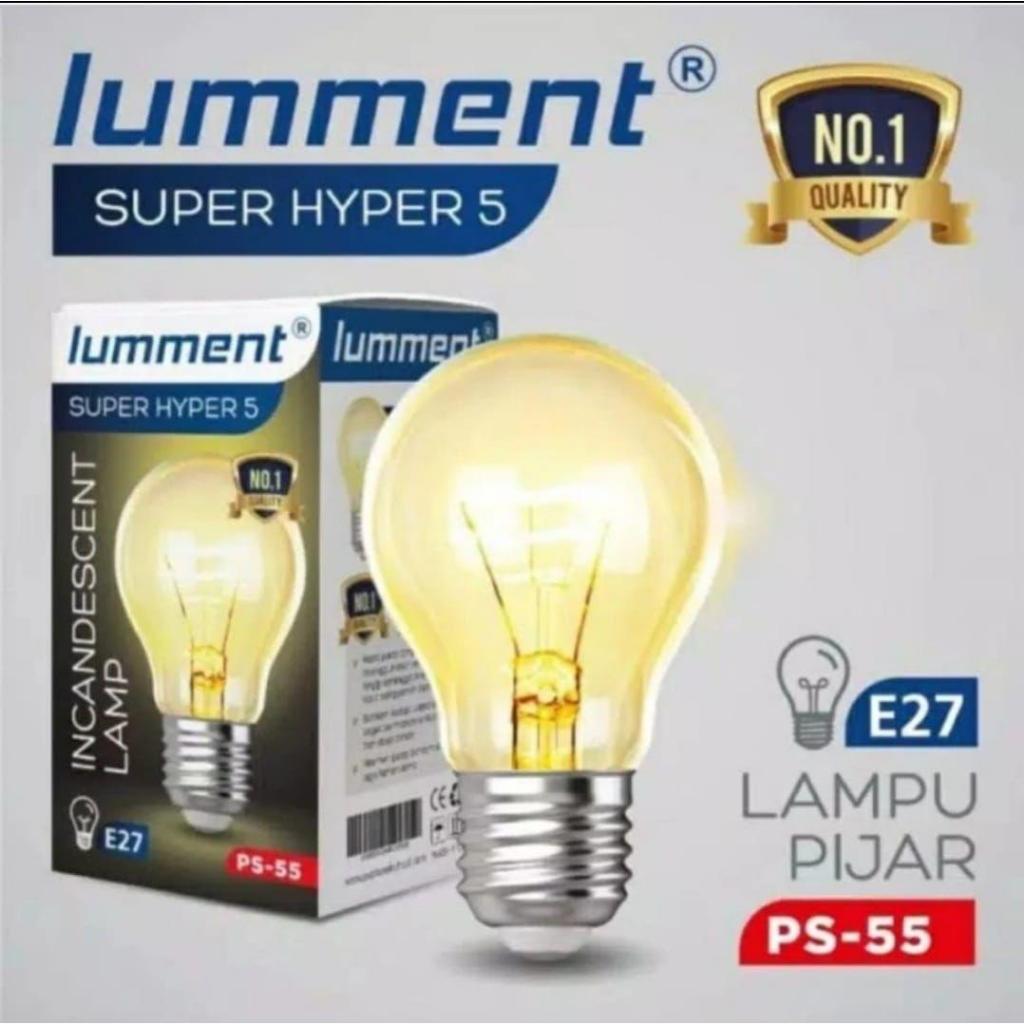 Lampu Pijar Lampu Bohlam Lampu Dop Hyper Lumment 5 Watt PS-55 E-27