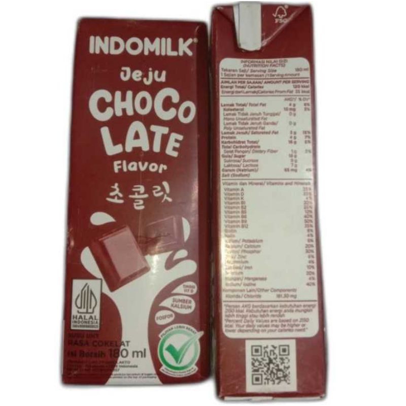 

Indomilk Chocolate 180Ml, Indomilk Goguma 180Ml