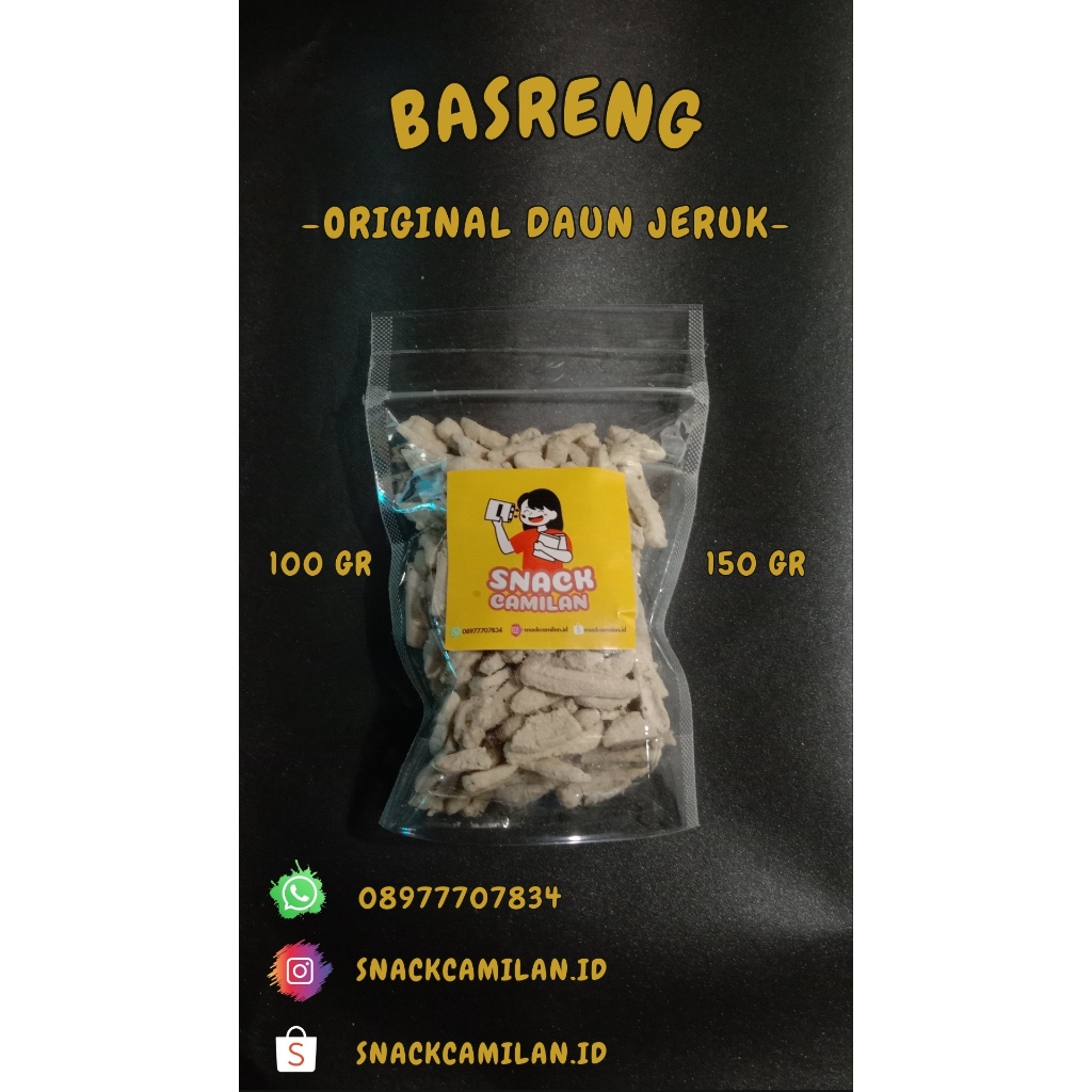 

Basreng Original Daun Jeruk