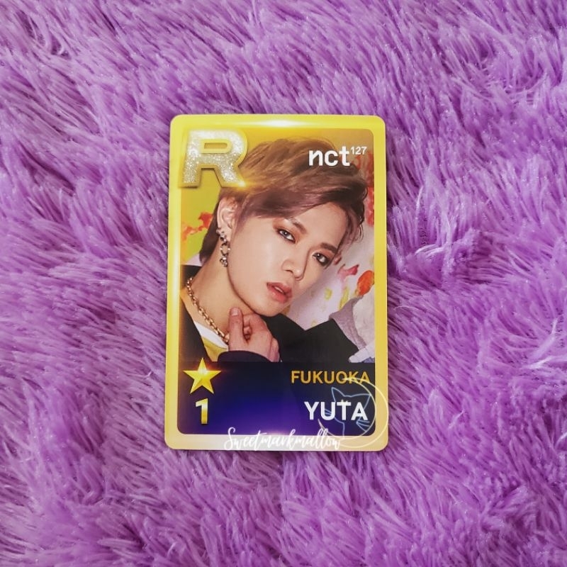 WTS READY YUTA NCT 127 R CARD SUPERSTAR SM PHOTOCARD