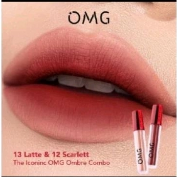 PAKET LIPSTIK OMBRE OMG  MURAH TERLARIS