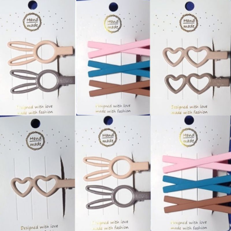 Jepit Rambut Korea Souvenir Lucu Murah