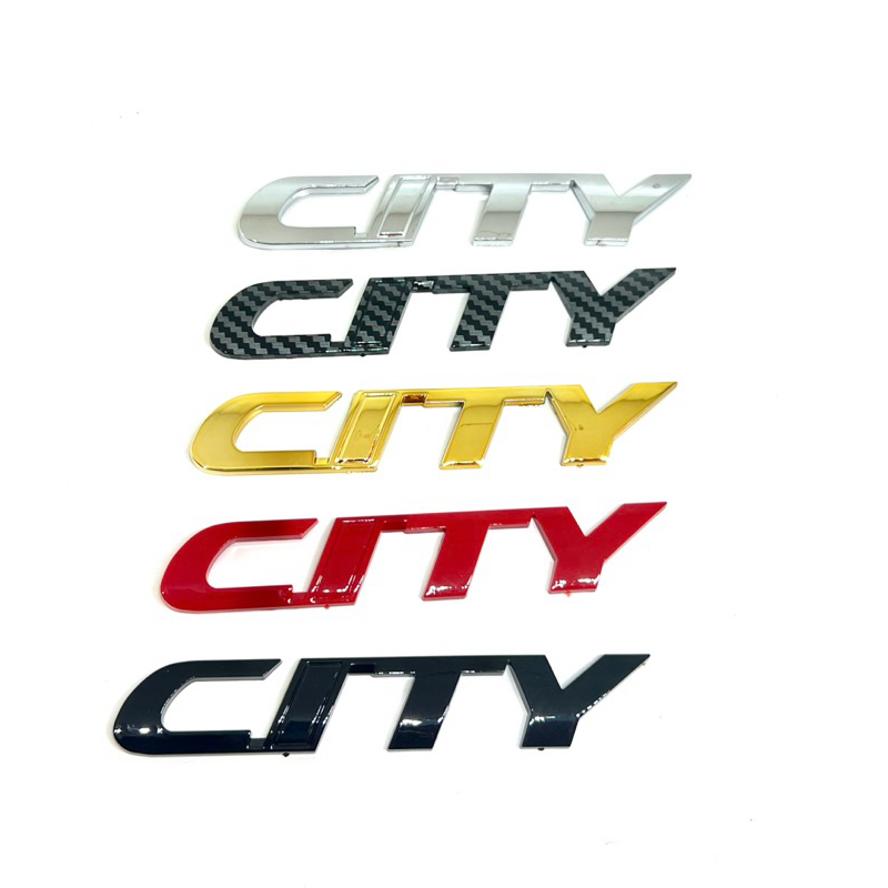 Emblem Bagasi Belakang Mobil Honda Tulisan City lama