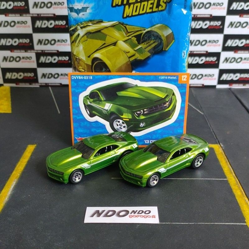 Hot Wheels '13 Copo Camaro Green New Loose - 2017 Mystery Models
