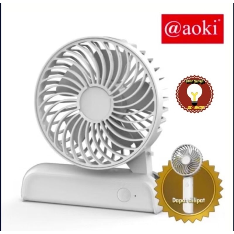 KEN Kipas Angin Tangan / Kipas Angin Mini AF - 808Y / AF - 105C Aoki