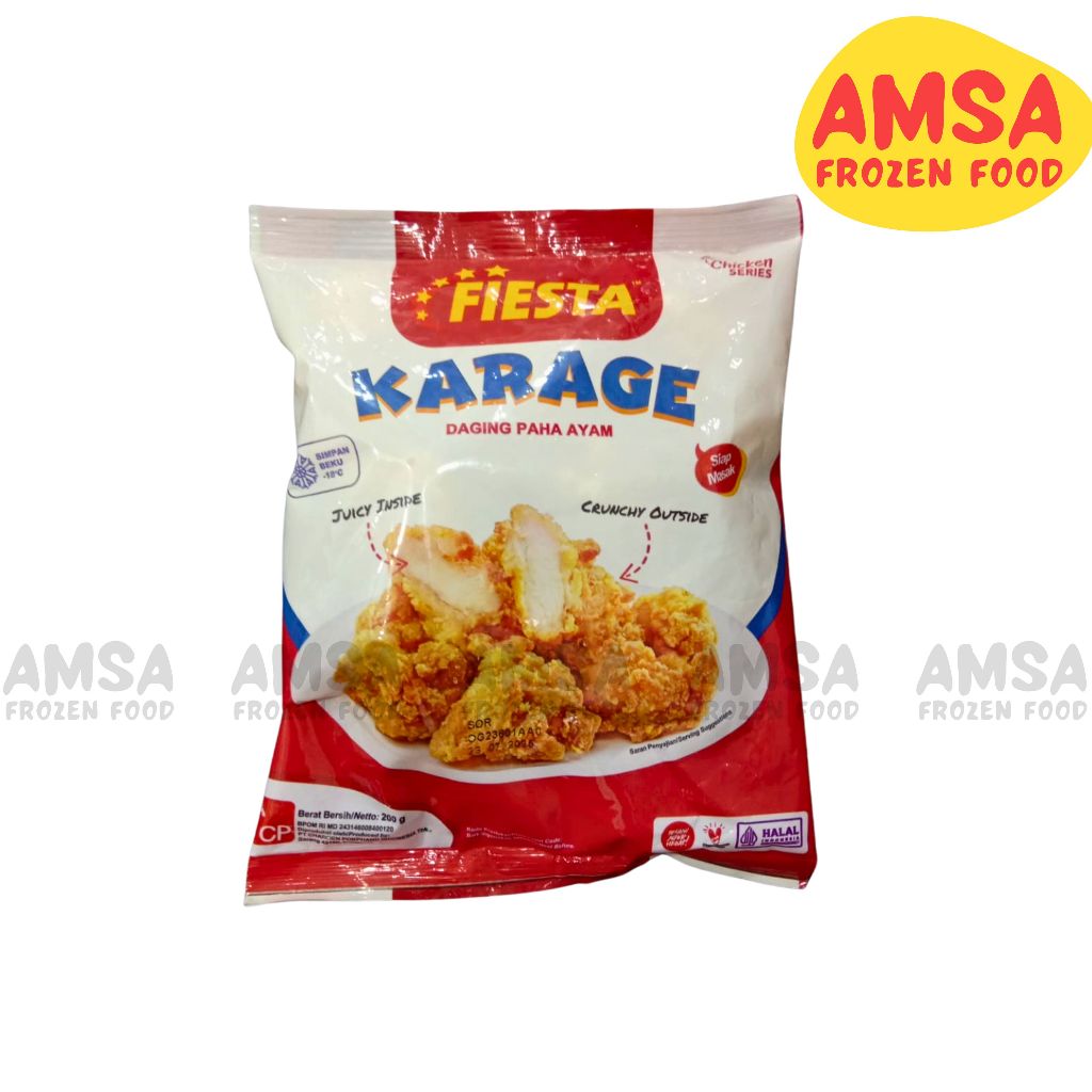 

Fiesta Karage 200gr / Paha Ayam Krispi / Chicken Crispy