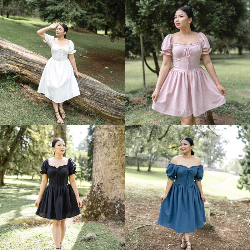 BOOGIETA || PETRA DRESS || DRESS WANITA
