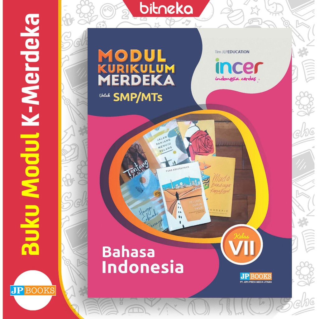 Buku Modul Soal Bahasa Indonesia SMP/MTs Kelas 7 Incer K-Merdeka Kurmer