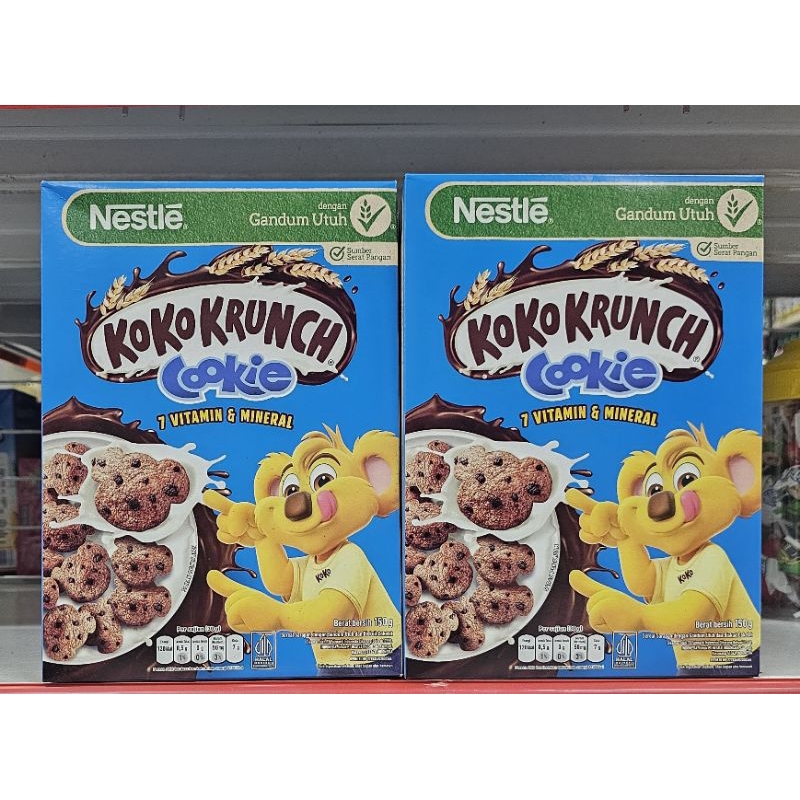 

Nesltle Cereal Koko krunch Cookies 150 gr box