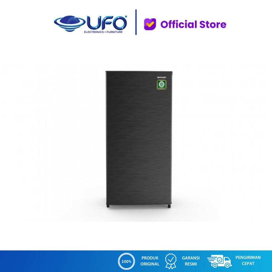 SHARP Kulkas 1 Pintu Kapasitas 157 Liter Kirei Series - SJN182NHS