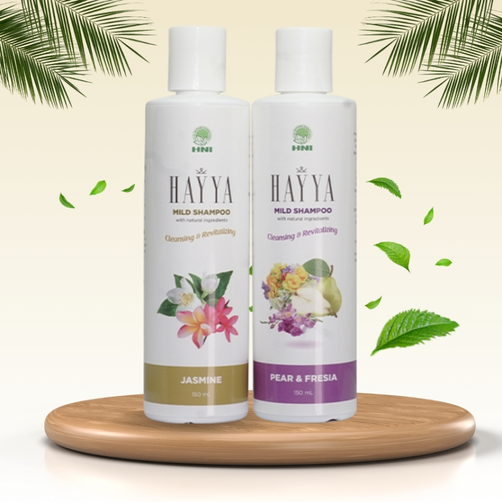 HNI -HPAI SHAMPO HAYYA. MERAWAT RAMBUT DAN KULIT RAMBUT. SAMPO HERBAL