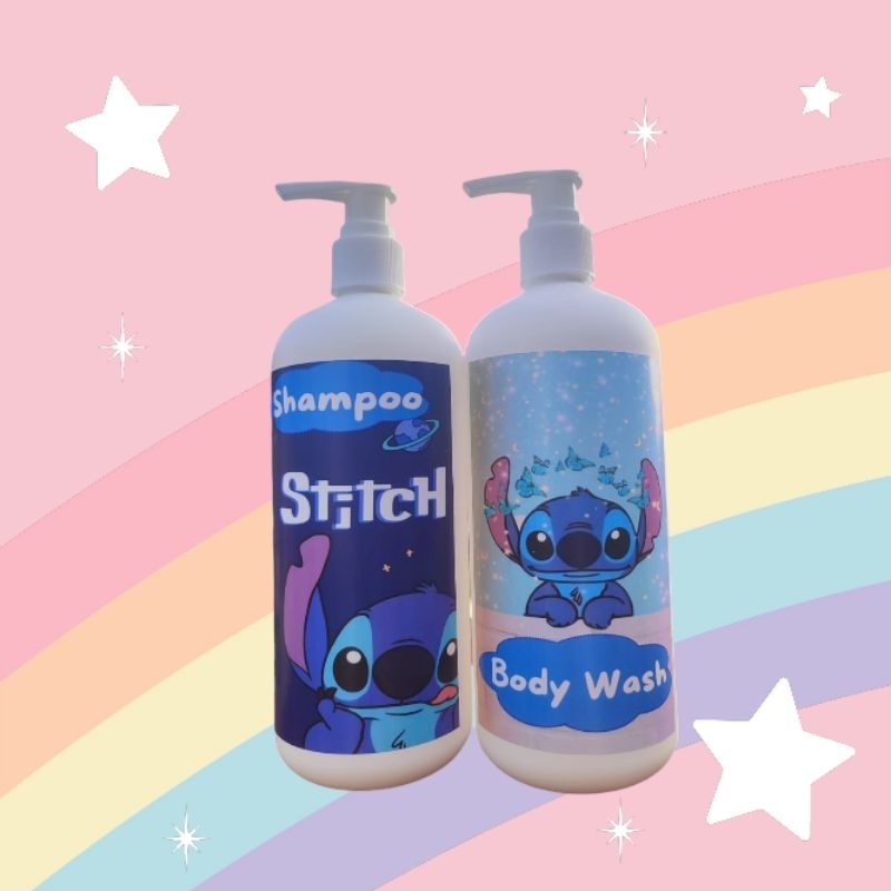 BOTOL PUMP REFILL 500ML , BOTOL SABUN MANDI ANAK STITC , BOTOL REFIL SABUN CAIR