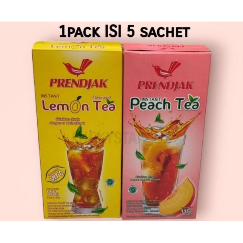 

LEMON TEA INSTANT PRENDJAK 115 GRAM ( 5x23 gr )