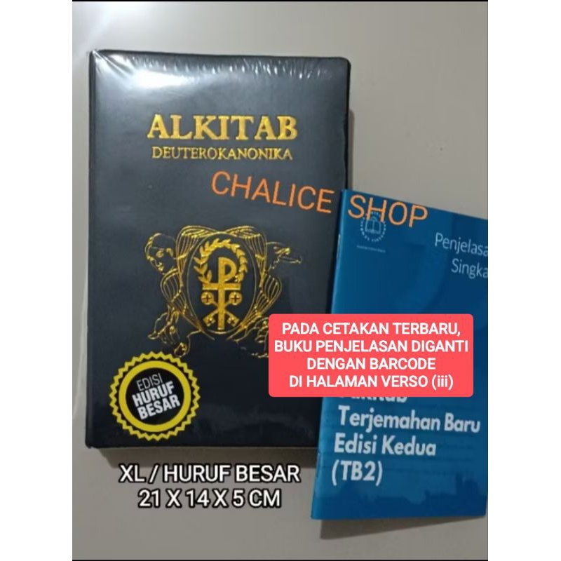 ALKITAB XL/HURUF BESAR KATOLIK DEUTEROKANONIKA EDISI TB2