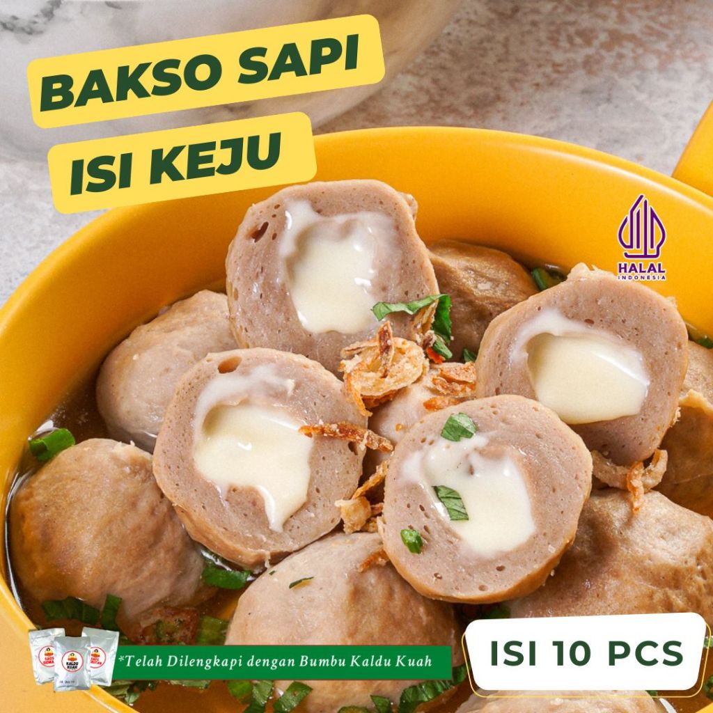 

Bakso Halus isi Mozarella Homemade (Frozen Food/Bakso Sehat/Cemil)