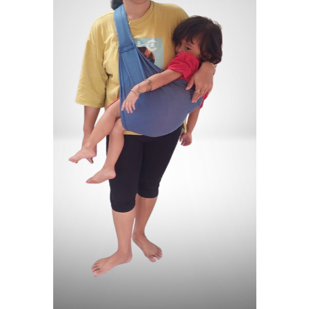 Gendongan Bayi Samping Dialogue Baby Instan Geos Polos premium