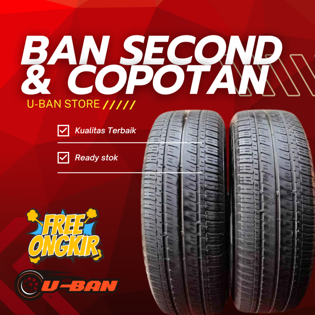 BAN MOBIL SECOUND BAN 225-65-17 R17 BAN TUBELES BERKUALITAS..