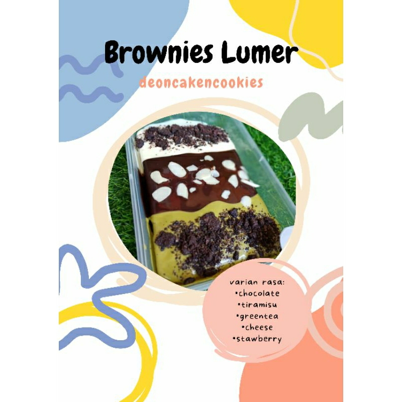 

brownies lumer by deoncakencookies