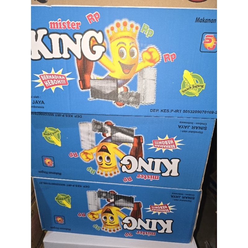 

ciki berhadiah king kartonan isi 40 pcs